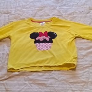 Disney - Minnie Mouse Girls Size 11/12 Yellow Swim Coverup